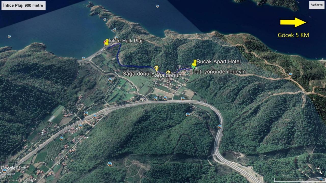 Bucak Apart Hotel Goecek & Beach Екстер'єр фото
